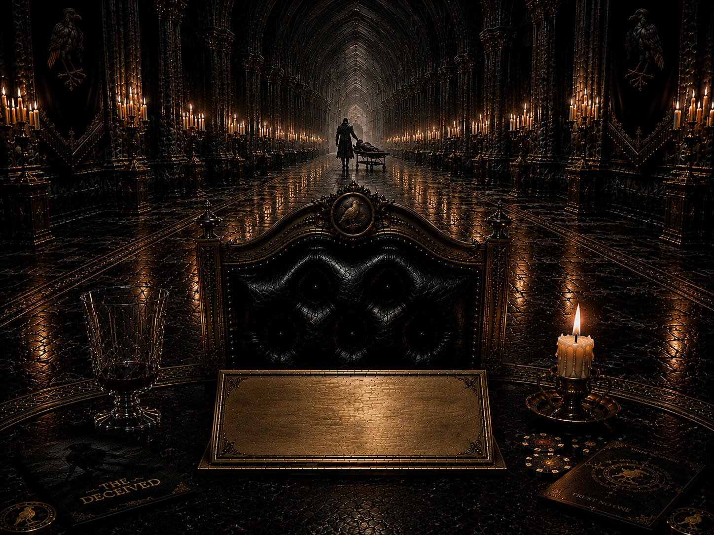 The empty chair after Doctor Death has come and gone